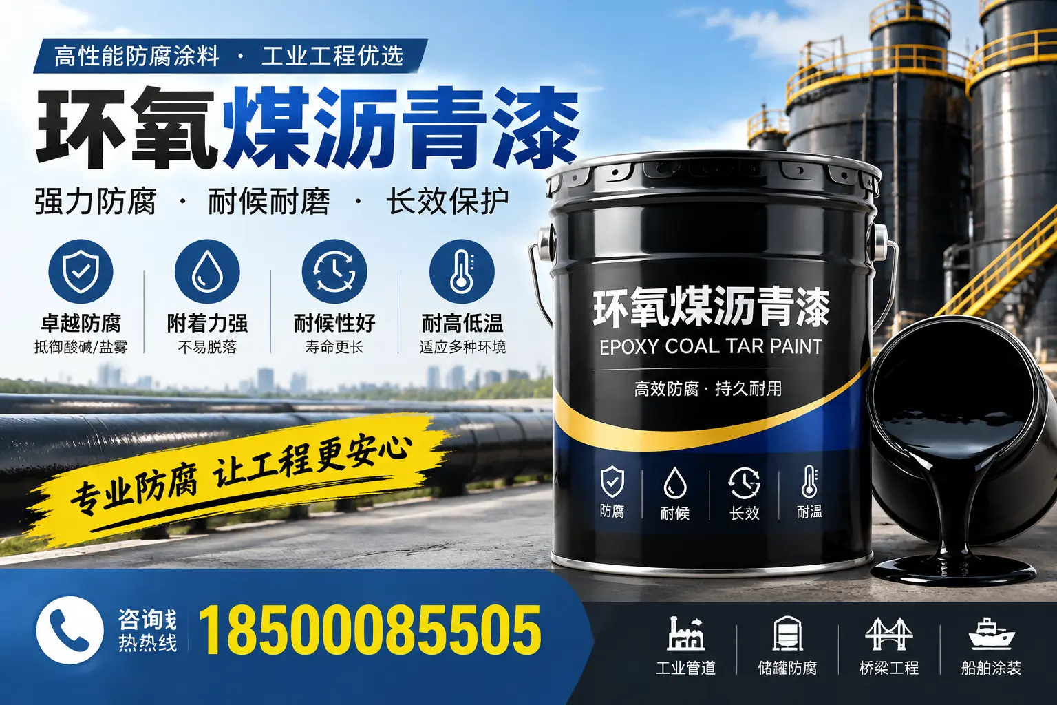 环氧煤沥青漆的施工方法与注意事项，确保在信阳顺利完成